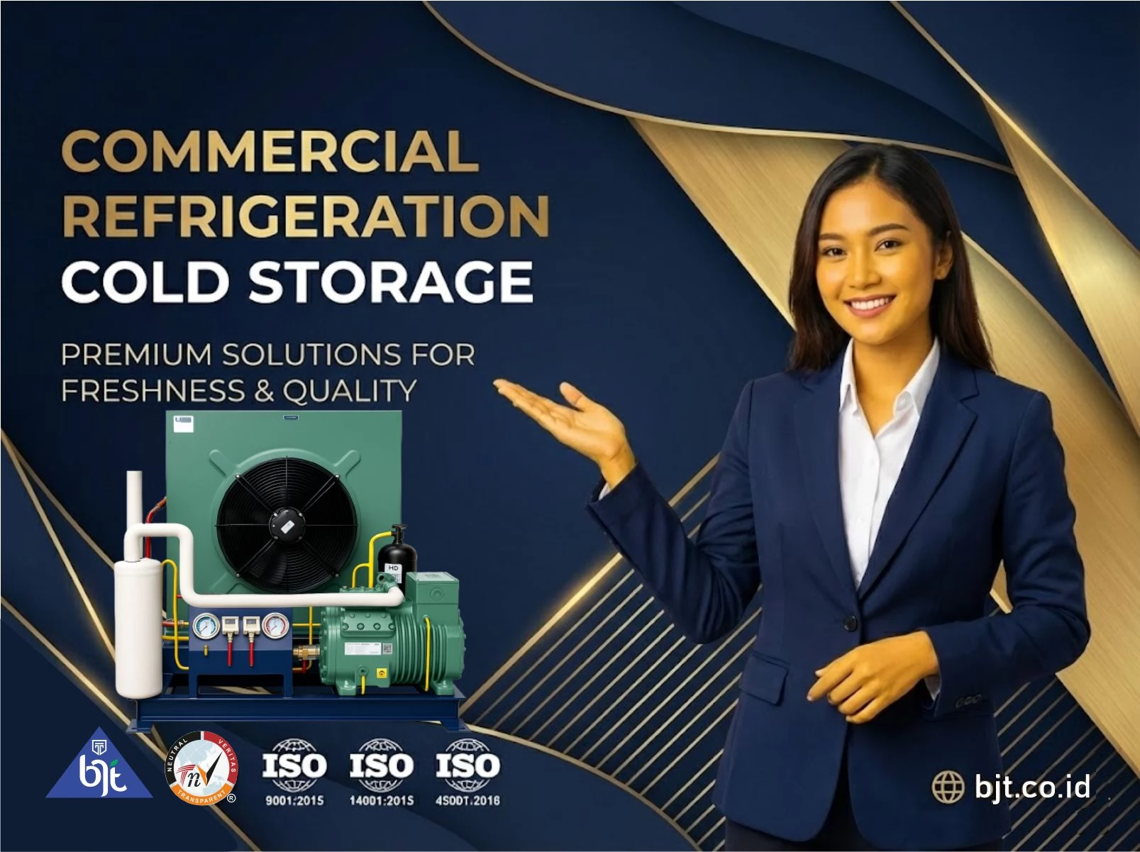 Mesin cold room dari BJT adalah solusi penyimpanan dingin terbaik untuk bisnis Anda